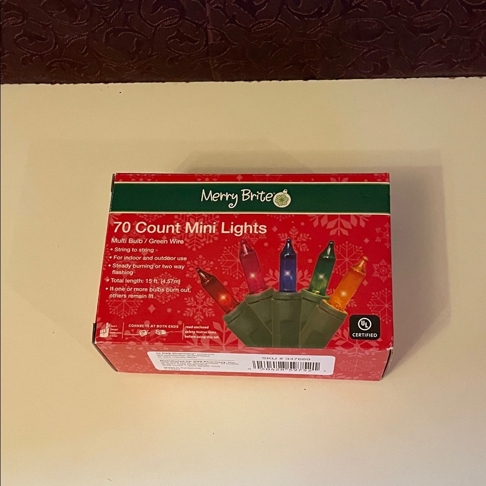 Merry Brite 70 Count Mini Lights